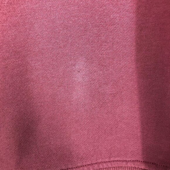 Anthropologie Maeve Pink Layered Long Puff Sleeve Tunic Sweatshirt Size M - Picture 13 of 16